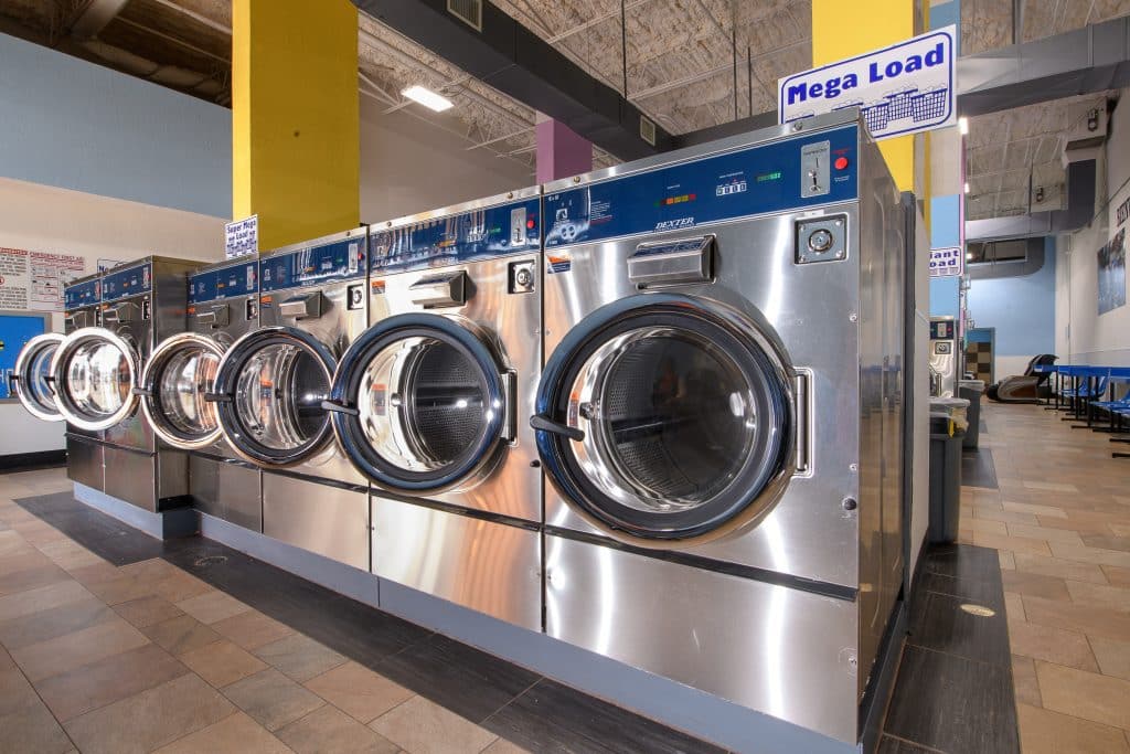 commercial coin operated washers and dryers