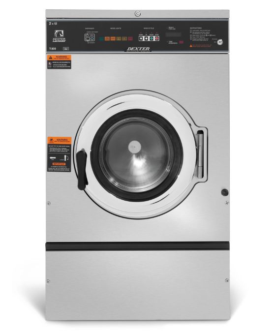 dexter t-300 20lb capacity 6-cycle on-premise washer
